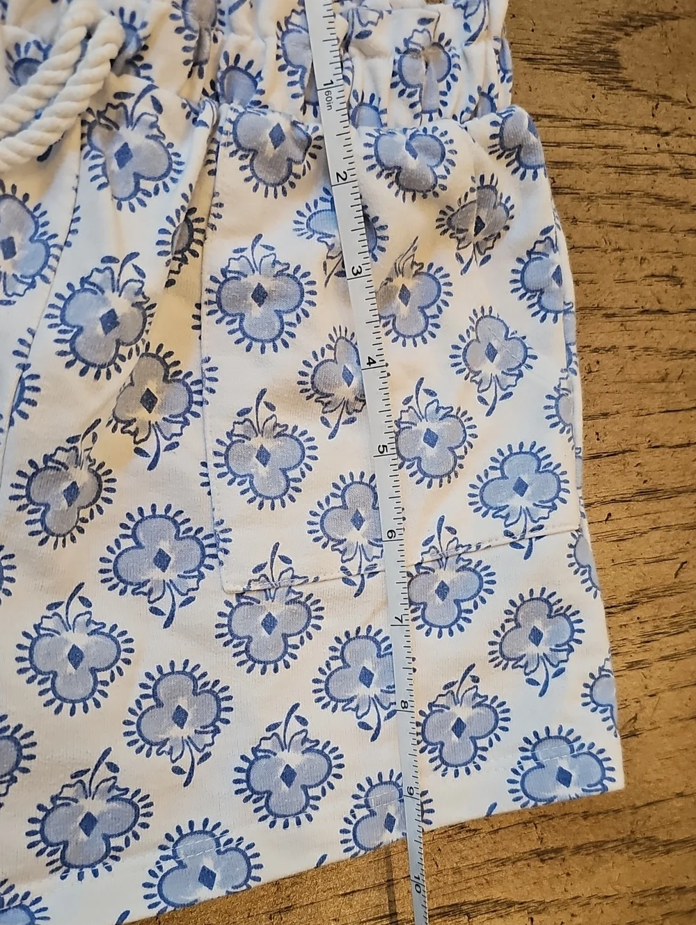 Floral Top With Matching Shorts Size 6 Jessica Simpson